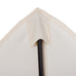 6.6FT Patio Umbrella, Outdoor Parasol with 6 Solid Ribs, Cream White