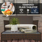 4 Pieces Wicker Outdoor Balcony Furniture Set Rattan Patio Furniture Set with Loveseat Chairs Glass Coffee Table Beige