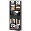 Tall Bookshelf with Drawer - Black