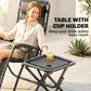 Zero Gravity Chair Set of 2 Patio Chair with Side Table Cupholders and Pillows for Pool, Backyard, Lawn, Blue