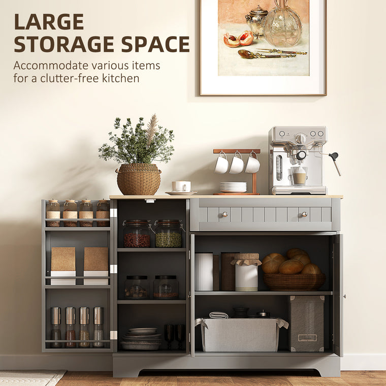 41" Sideboard Buffet Cabinet with 3 Doors