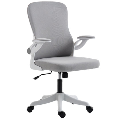 Ergonomic Office Chair with Adjustable Lumbar Support - Grey
