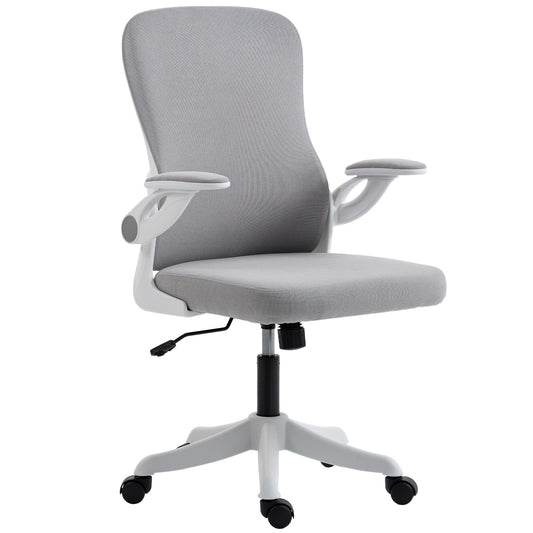 Ergonomic Office Chair with Adjustable Lumbar Support - Grey