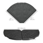 2-Piece Umbrella Weights for Cantilever Parasols with Handles, Heavy Duty Parasol Base Weights for Cross Base, Black