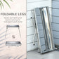Stainless Steel Charcoal BBQ Grill, Portable Barbecue Grill with Handles for Outdoor, Cooking, Camping, Picnic