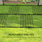 Mini Greenhouse with 4 Wire Shelves, Portable Tomato Greenhouse with Roll Up Door, 39.4" x 31.5" x 59.1", White