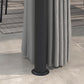 10' x 10' 2-Tier Outdoor Gazebo Canopy Tent with Zippered Mesh Sidewalls, Aluminum Frame for Patio, Backyard Light Grey
