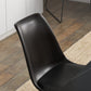 Modern Dining Table Chairs Set of 4, Rubber Wood Kitchen Table Chairs with PU Leather Cushion for Living Room, Bedroom