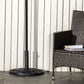 20 lb Heavy Duty Half Umbrella Base, Outdoor Concrete Umbrella Stand, Patio Half Round Base for Market Umbrella, Black