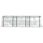 10' x 3' x 2.5' Portable Mini Tunnel Greenhouse with 3 Zipped Doors, Easy Assembly, Clear