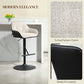 Swivel Counter Height Bar Stools Set of 2 with Back