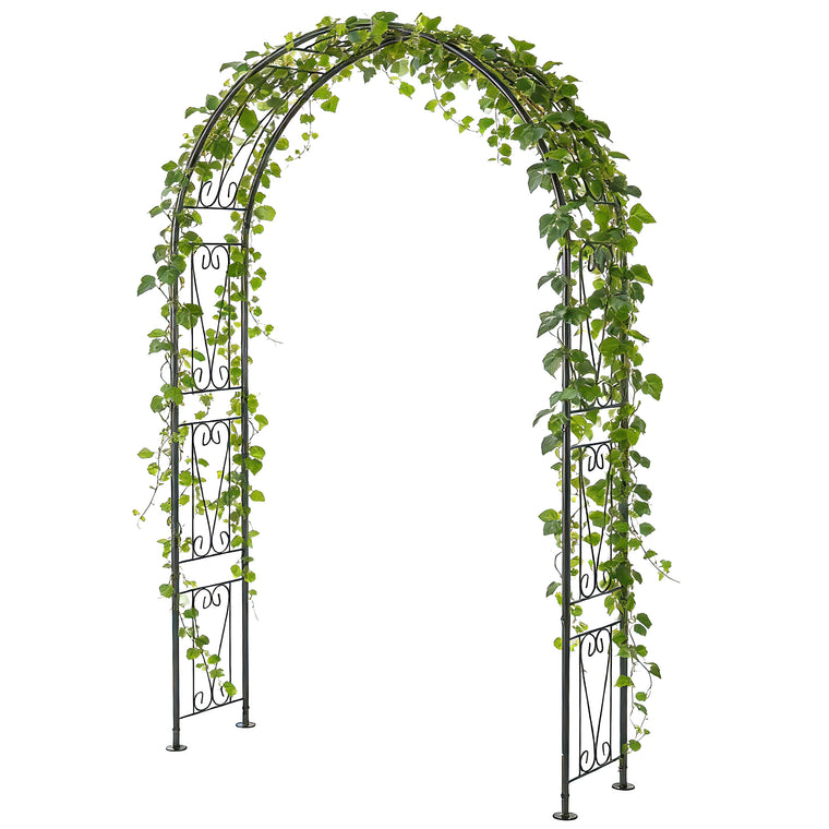 8' Garden Trellis Arch for Climbing Plants
