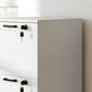 Vertical Filing Cabinet with 3 Drawers, Lock, File Cabinet for Home Office, A4 and Letter Size Files, White
