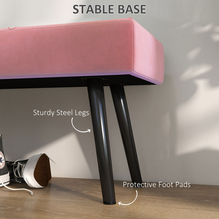 39" Upholstered End-of-Bed Bench
