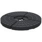 Set of 4 Umbrella Base Weights Outdoor Parasol Holder for Cross Base Portable