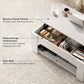 Lift Top Coffee Table with Hidden Storage Compartment and Open Shelf, Center Table for Living Room, White