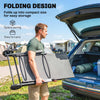 5-Level Folding Chaise Lounge with 2 Wheels
