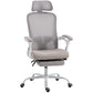 Ergonomic Office Chair, Mesh Reclining Desk Chair with Adjustable Lumbar Support, Headrest, Grey