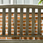 Outdoor Garden Bench, Metal Bench, Wood Look Slatted Frame Furniture for Patio, Park, Porch, Lawn, Yard, Deck, Black