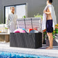 100 Gallon HDPE Deck Box with Lockable Lid