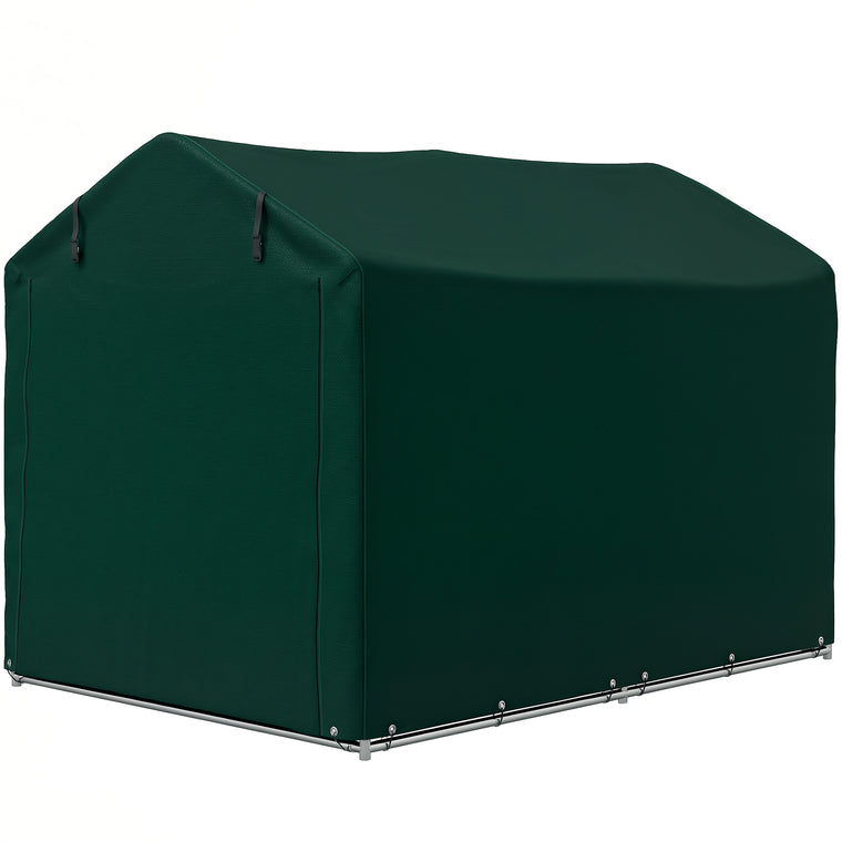 Bike Tent with Roll-Up Door