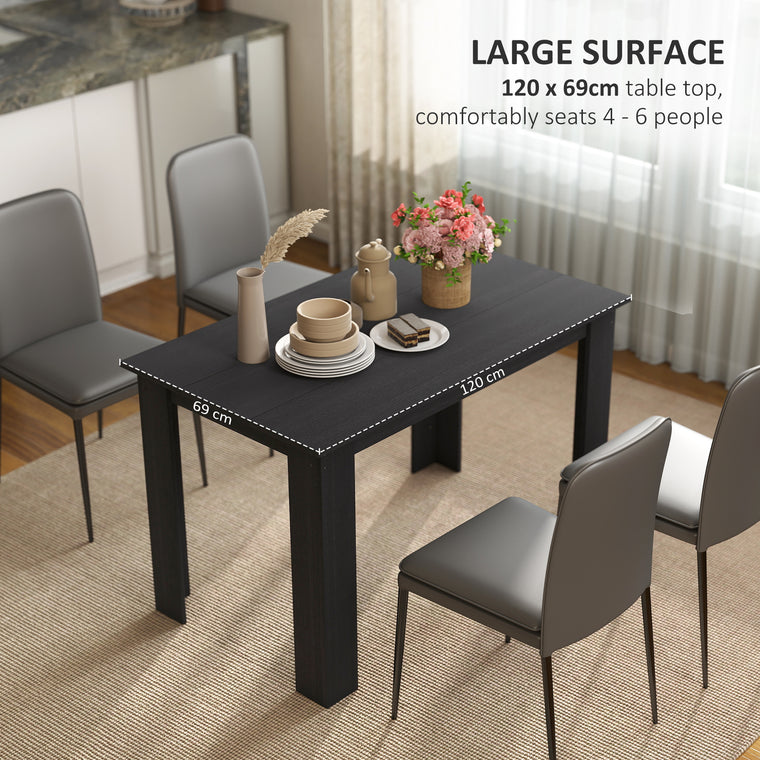 47" Dining Table Seats 4-6