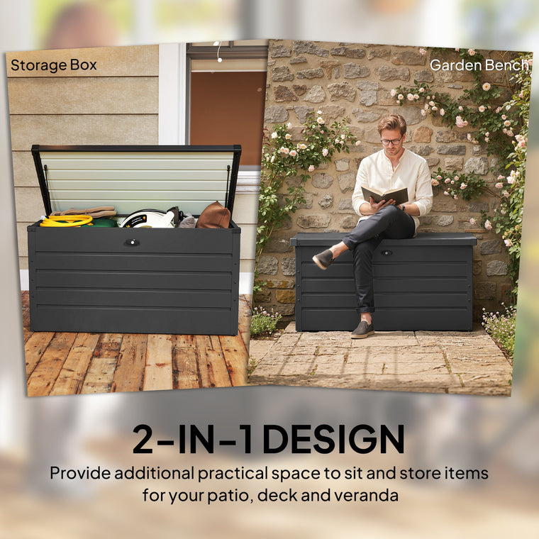 Large Deck Box with Lock