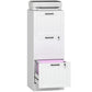 3 Drawer Filing Cabinet with Lock, Office Storage Cabinet with Adjustable Hanging Bars for A4 Letter Size Files, White