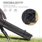 10' x 10' Pop Up Canopy Tent, Instant Sun Shelter, Tents for Parties, with Wheeled Carry Bag, for Outdoor, Garden, Patio, Red