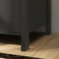 2 Drawer File Cabinet, Lockable Filing Cabinet with Adjustable Hanging Bar for Letter, A4 and Legal Size, Black