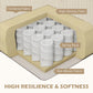 L Shaped Couch, L Shape Sofa with Chaise Lounge and Spring Cushion for Living Room, Bedroom, Beige