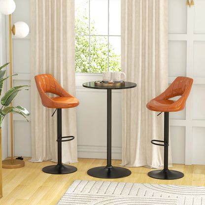 Round High-Top Bar Table for 2