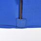 6.5x10ft Patio Umbrella, Rectangle Market Umbrella with Aluminum Frame and Crank Handle, Garden Parasol Outdoor Sunshade Canopy, Dark Blue