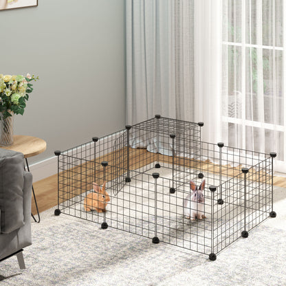 41.3" x 41.3" x 27.6" 31-Panel Small Animal Cage