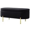 Channel Tufted Upholstered Bedroom Bench
