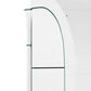 Lean-to Greenhouse Outdoor Gardening Green House with Windows and 2 Zipper Doors, 10' x 5' x 7', White
