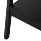 Set of 2, 4 Tier Ladder Shelf Bookcase, Multi-Use Display Rack, Storage Shelving Unit Display Stand, Flower Plant Stand, Home Office Furniture, Black
