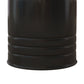 Round Side Table Set of 2, Nesting Coffee Tables w/ Wooden Lid, Metal Frame and Hidden Storage Space for Bedroom, Black