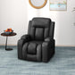 Electric Lift Chair for Elderly, Power Recliner with Footrest, Remote Control, Cup Holders for Living Room, Grey
