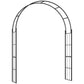 7FT Garden Arch Trellis, Outdoor Wedding Arbor for Ceremony for Climbing Roses, Vines and Plants