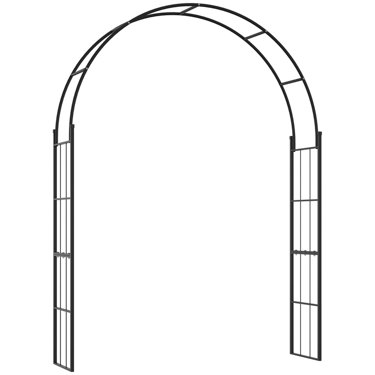 7FT Garden Arch Trellis for Climbing Roses