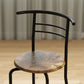 Dining Table Set of 3, Kitchen Table and Chairs Set for 2 with Shelf, Living Room Rustic Brown