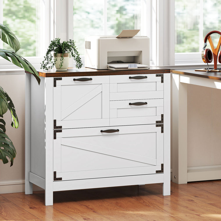 4-Drawer Lateral Filing Cabinet