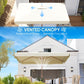 Patio Umbrella 118.1" x 78.7" Outdoor Parasol UV50+ Protection in Beige