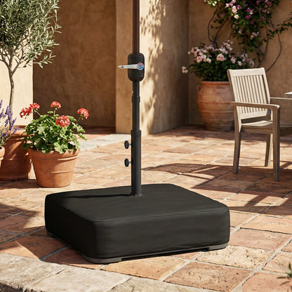 176 lbs Black Sand-Filled Cantilever Umbrella Base