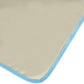 Set of 2 Beach Lounge Chair, Folding Ground Beach Mat w/ Adjustable Back, Steel Frame, Head Pillow and Carry Bag, Beige
