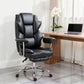 Big and Tall Office Chair, 400 lbs Overstuffed Desk Chair with Shaped Foam, Reclining Backrest, PU Leather