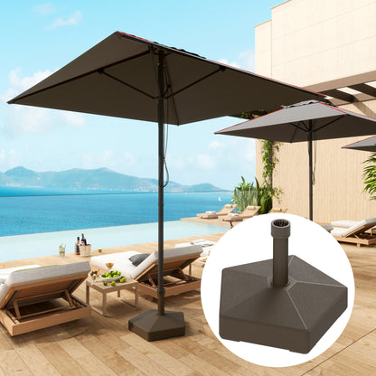 Brown Heavy Duty Patio Umbrella Base Stand