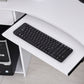 47" L-Shaped Desk with Keyboard Tray, Computer Corner Desk for Small Space with Shelves, Drawer, CPU Stand, Home Office Writing Table, White