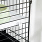 35" Small Animal Cage Rolling Guinea Pig Cage with Detachable Stand, Water Dispenser, Food Dish, Ramp, Wheels, Dark Grey